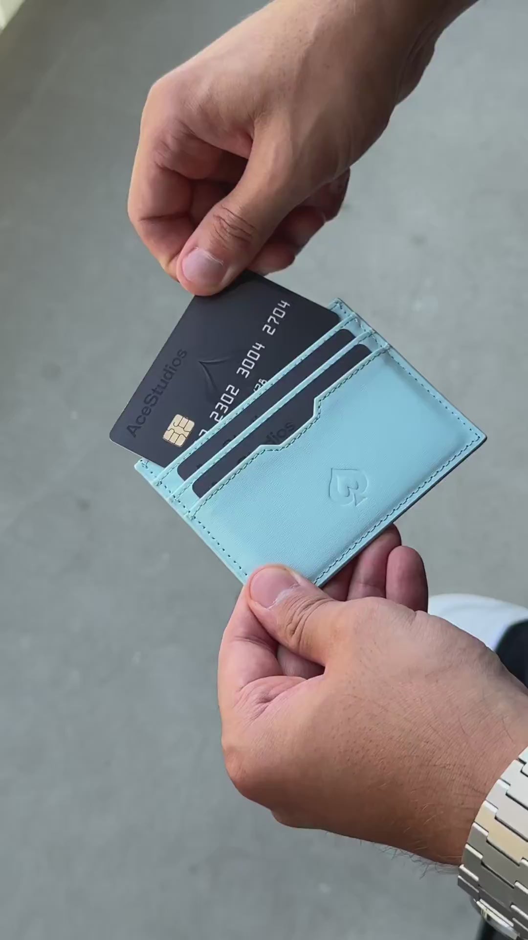 Cardholder Babyblue